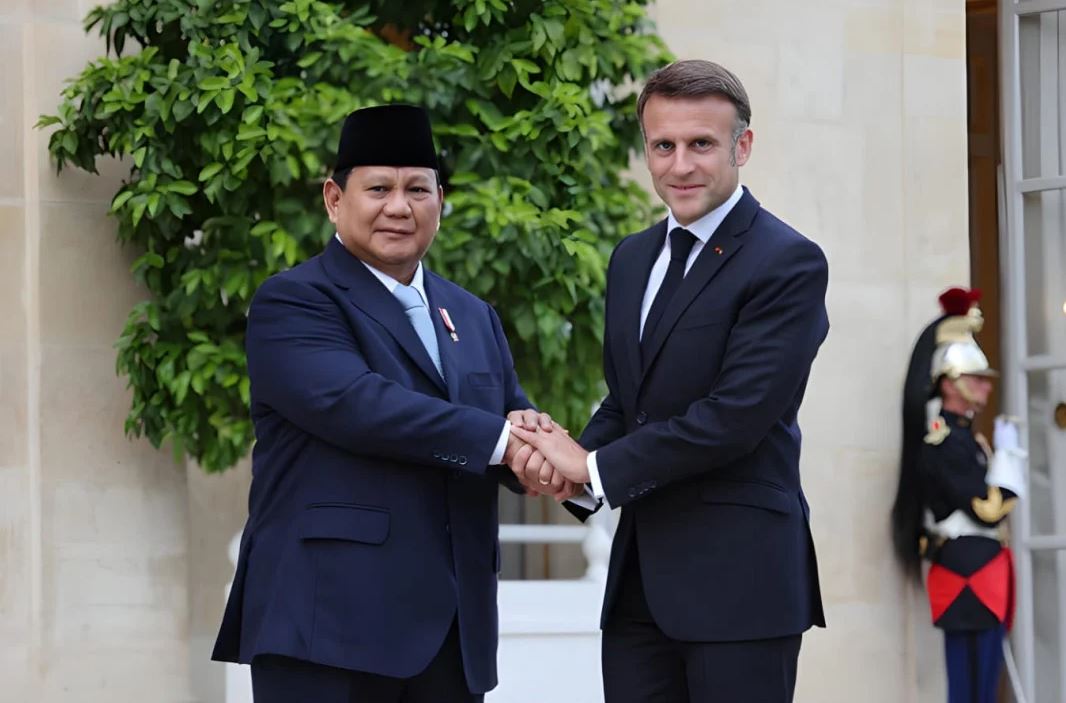 Kunjungan ke Prancis, Prabowo Temui Presiden Macron