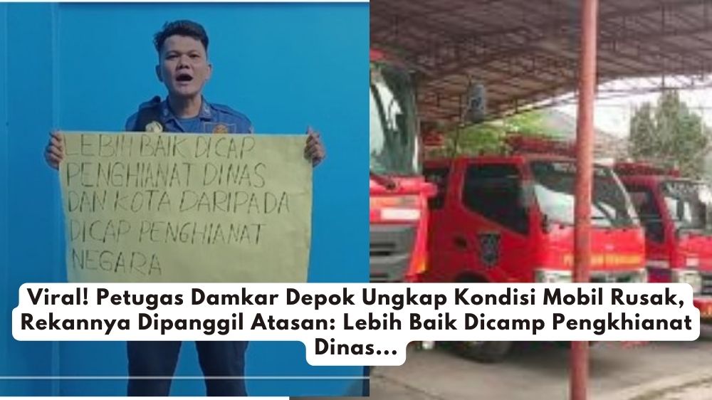 Viral Video Petugas Damkar Kota Depok Ungkap Kerusakan Peralatan