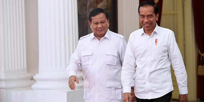 Prabowo Bantah Kabar Retak Hubungan Dengan Presiden RI