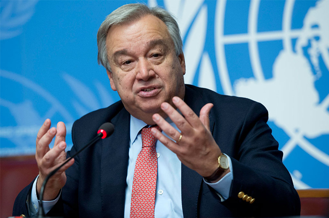 Israel Tetapkan Sekjen PBB Antonio Guterres sebagai “Persona Non Grata”