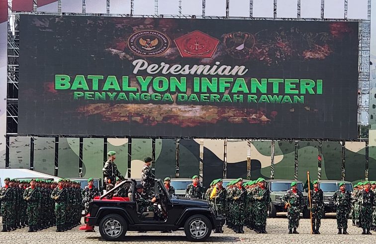 5 Batalyon Infanteri Penyangga diresmikan di Papua untuk Tingkatkan Keamanan dan Dukung Kesejahteraan Masyarakat