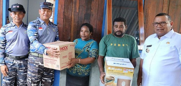 Operasi Teritorial TNI AL di Papua Barat Daya