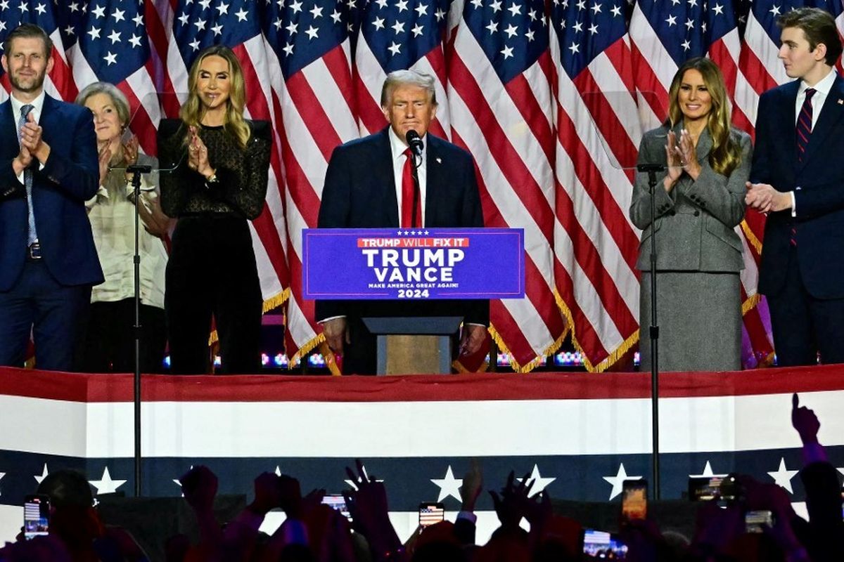 Donald Trump Menang Pilpres AS 2024 dengan Lebih dari 270 Suara Elektoral