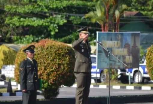 Peringati Hari Pahlawan 2024, Kodim 1710/Mimika Gelar Upacara Bendera