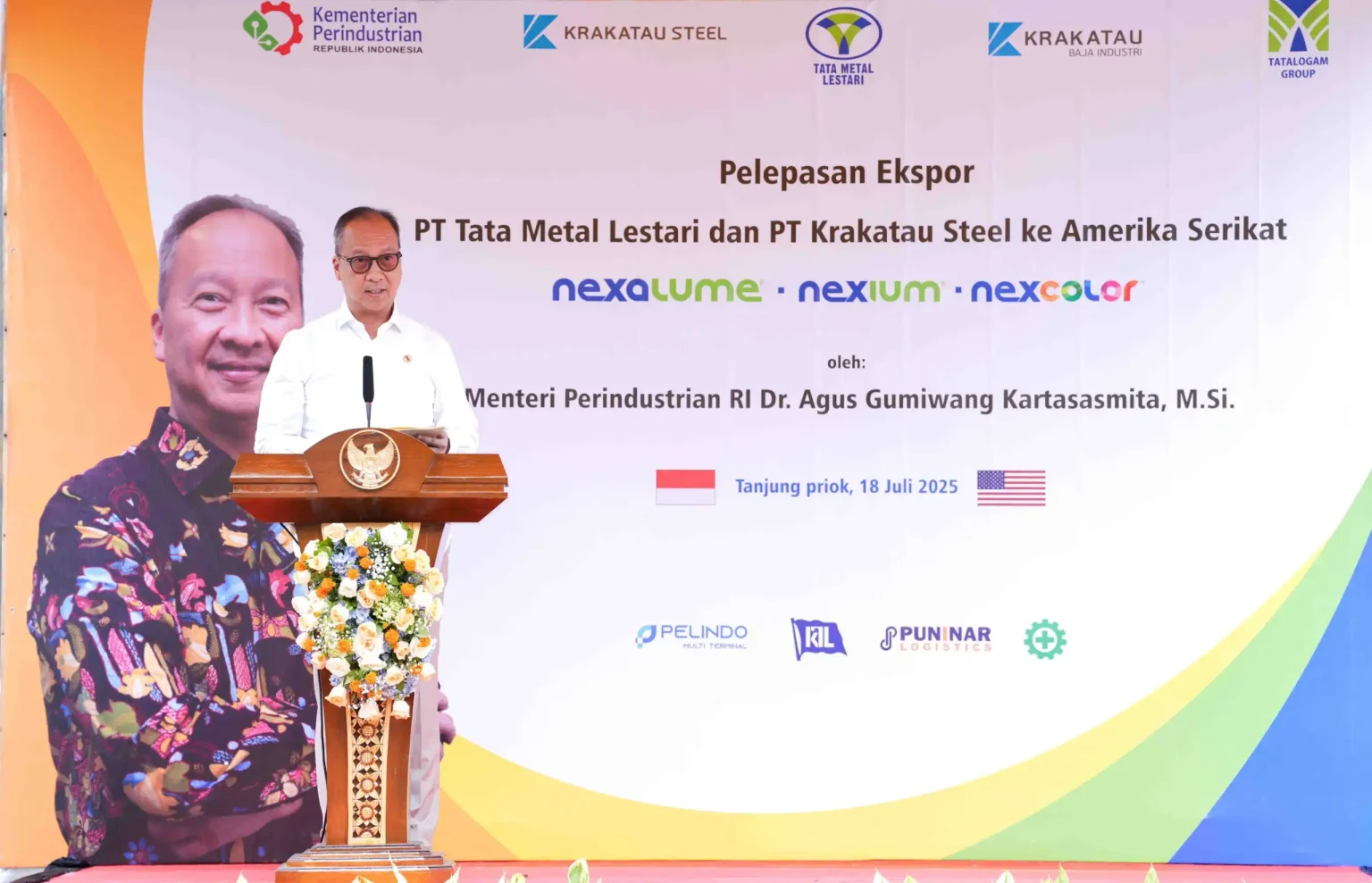 Ekspor Baja Indonesia Tembus Pasar AS, Bukti Ketangguhan Industri Nasional