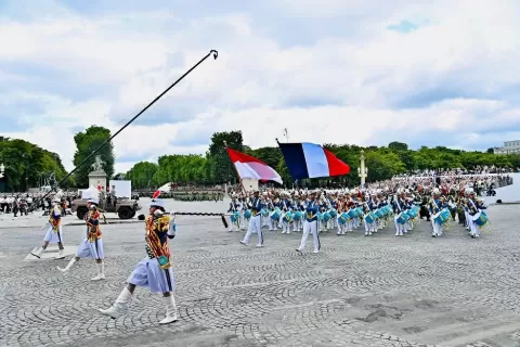 Indonesia Jadi Tamu Kehormatan di Parade Bastille Day 2025 di Paris