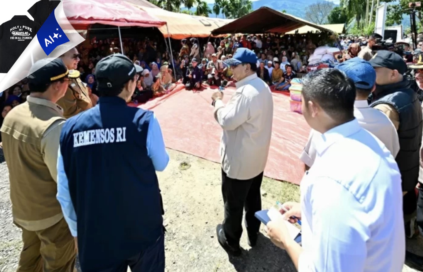 Prabowo Pastikan Anggaran Bencana Tersedia untuk Aceh, Sumut, dan Sumbar