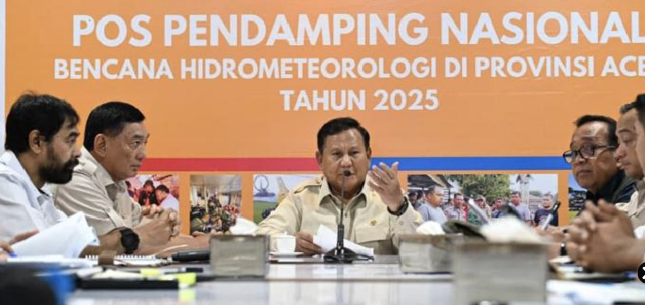 Prabowo Instruksikan HGU Dicabut Sementara Untuk Huntara Korban Bencana Sumatera