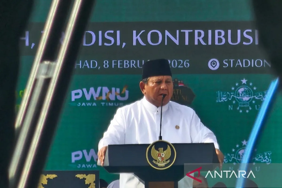 “Prabowo NU” menggema dari nahdliyin saat Presiden hadiri Satu Abad NU