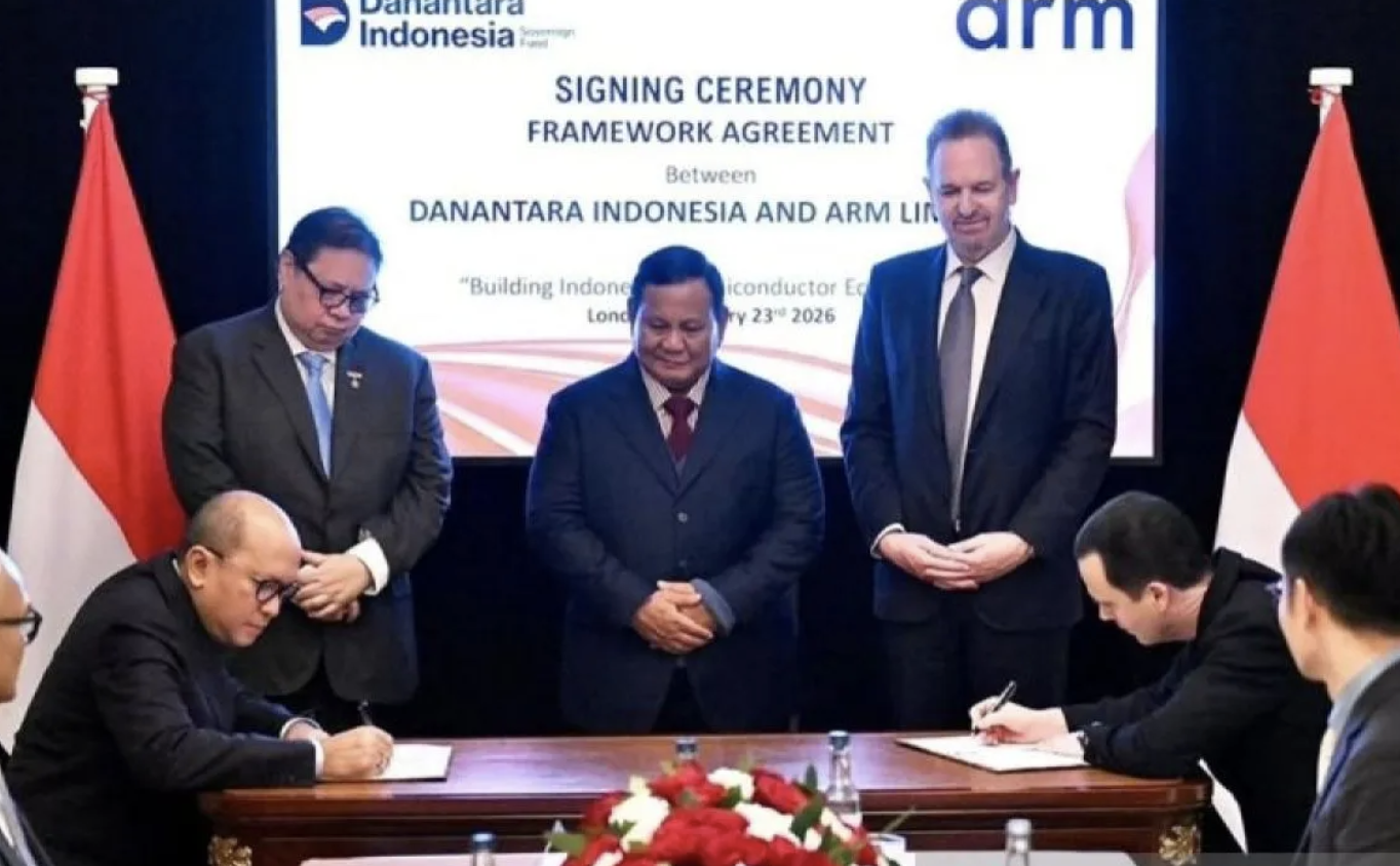 Kemitraan Strategis Indonesia-Arm Dukung Ketahanan Teknologi Nasional