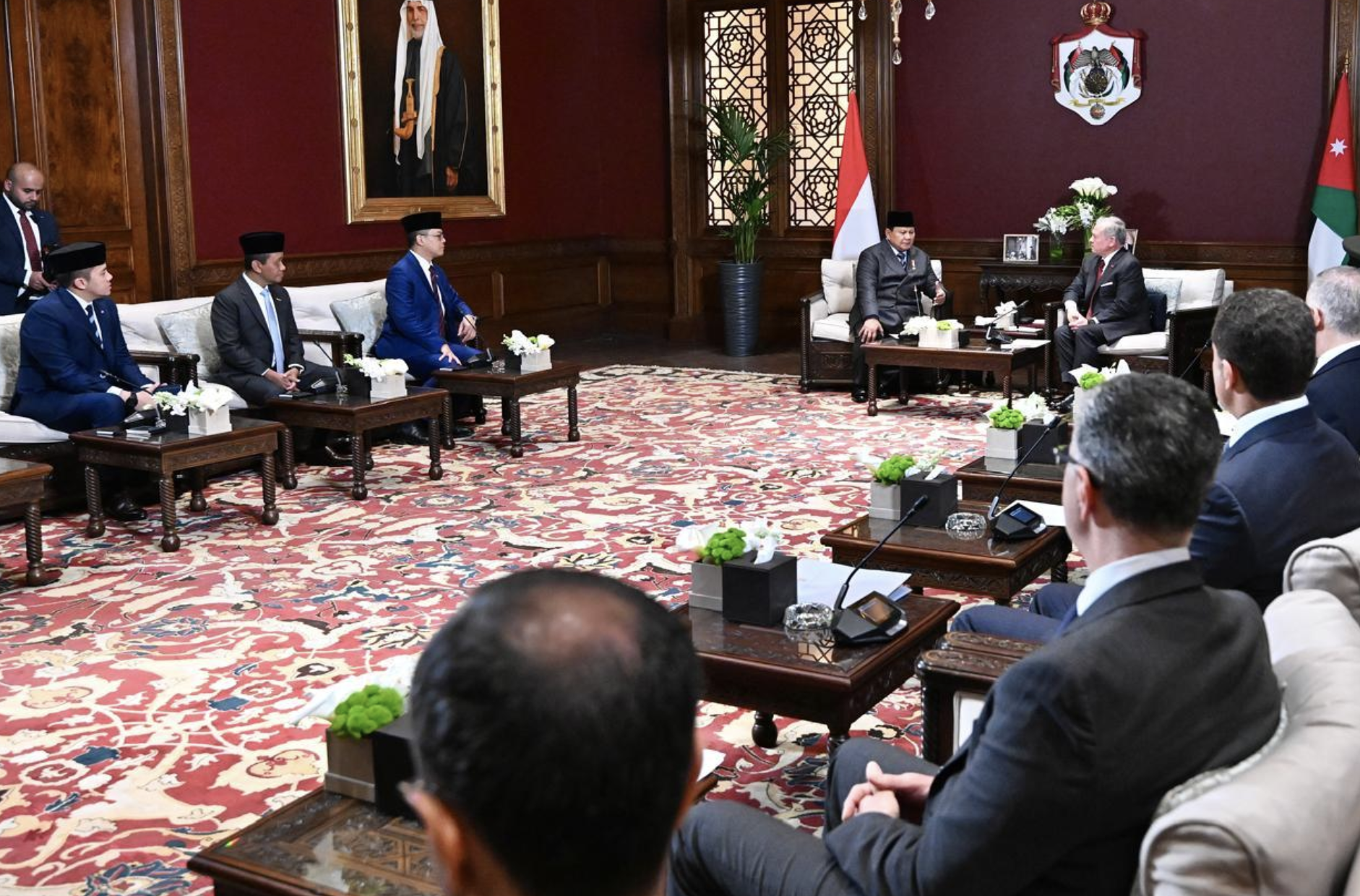 Pertemuan Prabowo–Raja Abdullah II, Bahas Perdamaian Di Gaza Hingga Isu Strategis Kawasan