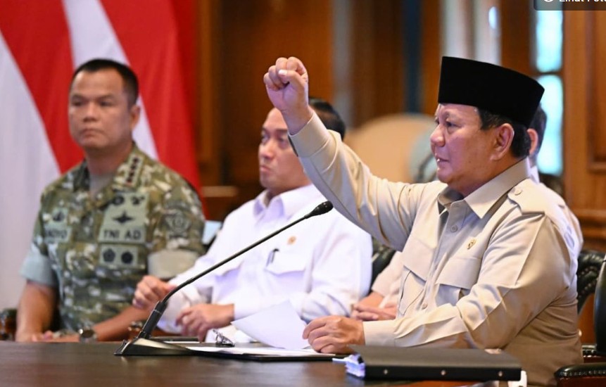 Prabowo Tunda Pengiriman Pasukan Perdamaian ke Gaza