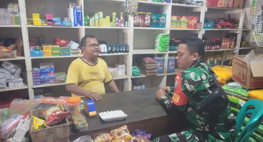 Kodim 1209/Bengkayang Edukasi Warga Perbatasan Cegah Penyelundupan Barang Ilegal