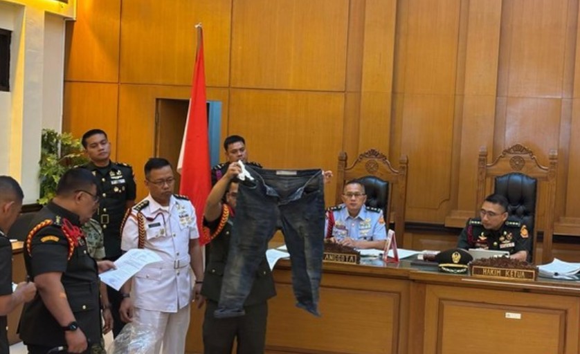 Hakim Kasus Andrie Semprot Terdakwa TNI Goblok Terciprat Air Keras