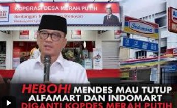 Kopdes Merah Putih Disebut Perkuat Ekonomi Desa, Bukan Hambat Persaingan