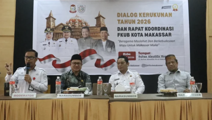 Dialog Kerukunan 2026, FKUB Makassar Tegaskan Pentingnya Sinergi Lintas Agama