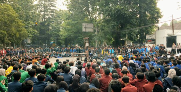 Pemerintah Mendengar dengan Saksama Aspirasi Demo Mahasiswa