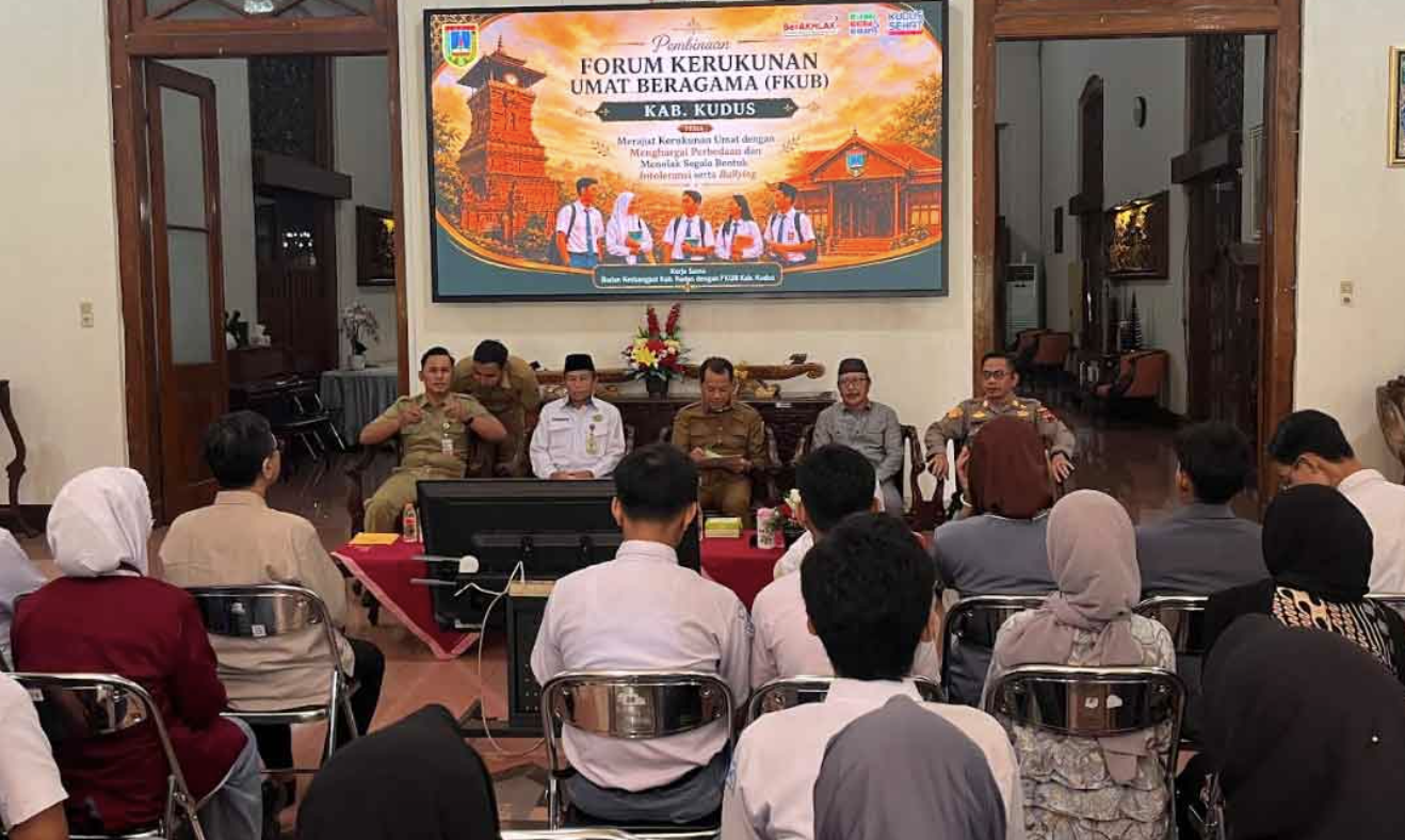 Bupati Kudus Ajak Pelajar Jaga Kerukunan dan Tolak Intoleransi serta Bullying