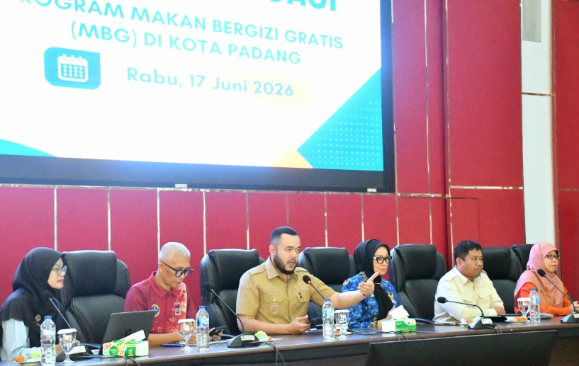 MBG di Padang Capai 75 Persen, Pemko Genjot Dampak Ekonomi Lokal