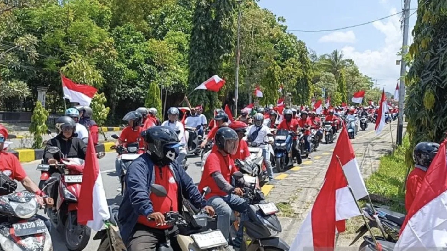 Pawai Merah Putih di Jayapura Serukan Perdamaian dan Persatuan di Papua