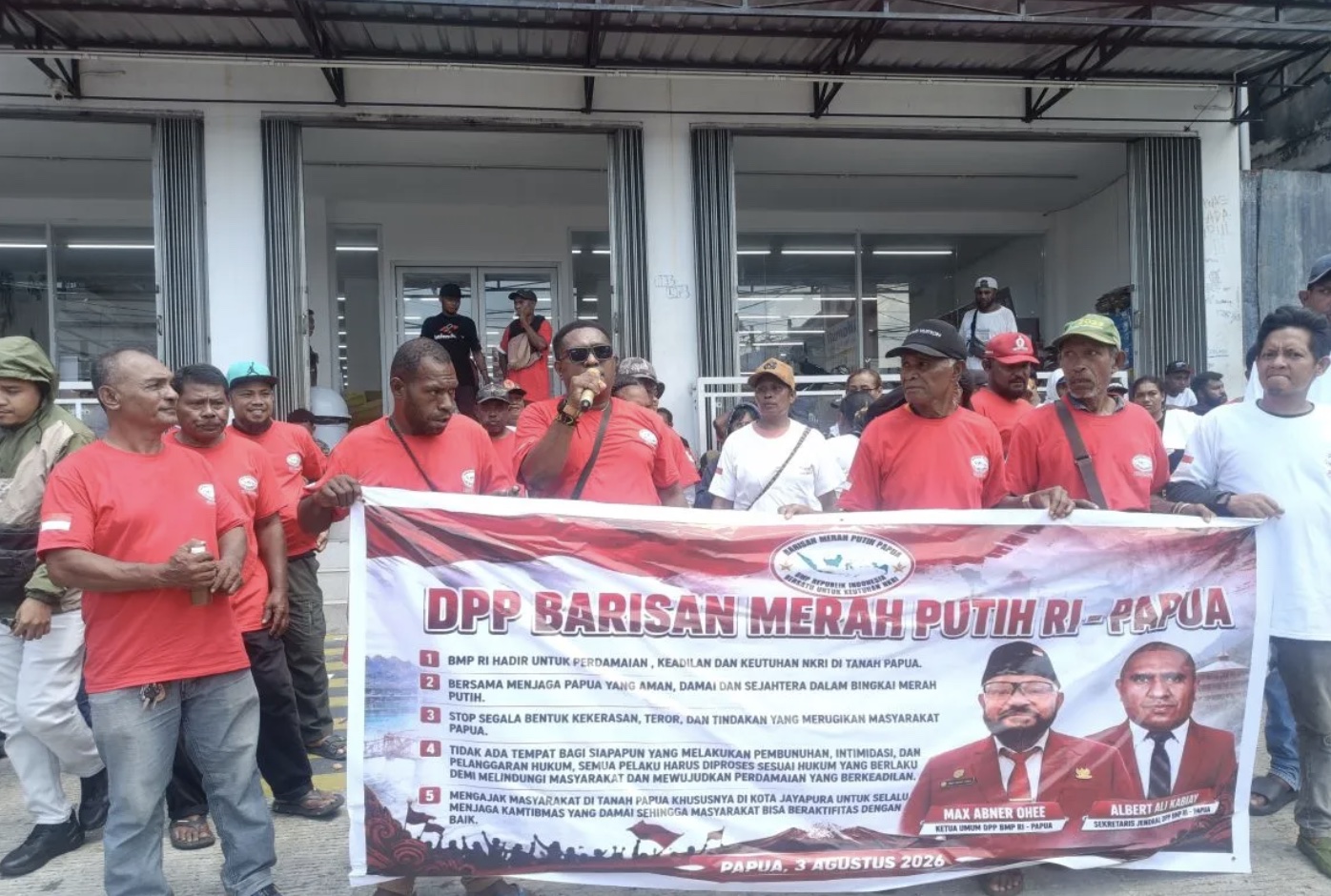 Masyarakat Papua Bersama BMP Tolak Aksi KNPB yang Mengancam Stabilitas