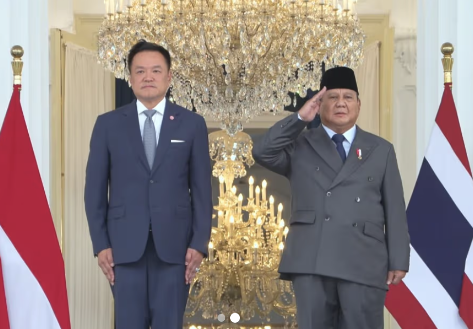 Prabowo Sambut Kunjungan Bersejarah PM Thailand, Perkuat Kemitraan Strategis