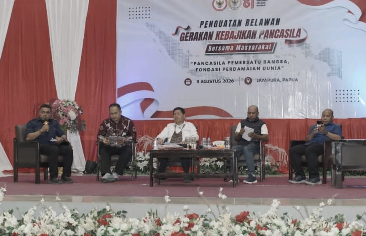 Gerakan Kebijakan Pancasila di Jayapura Perkuat Semangat Kebangsaan Generasi Muda