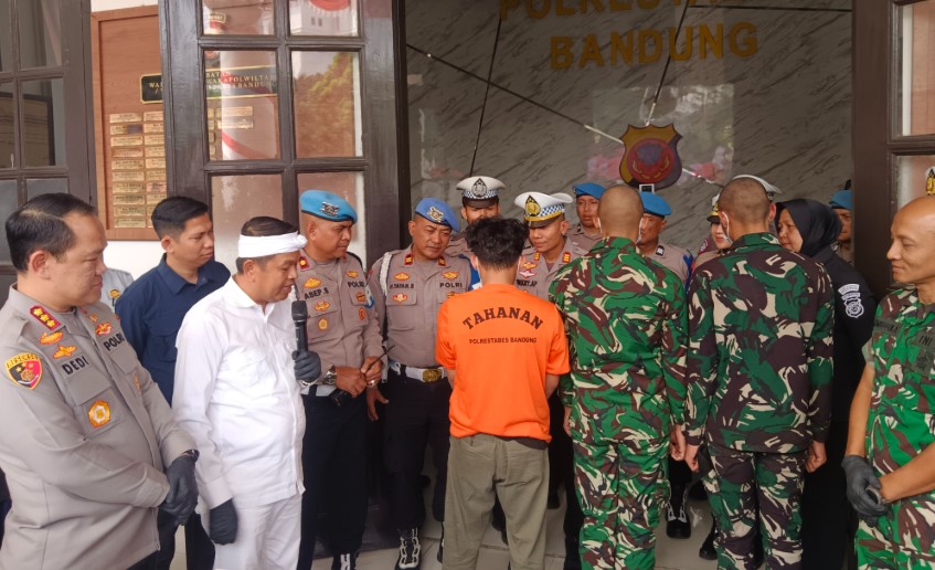 TNI AD Minta Maaf soal Mobil yang Tabrak Polisi hingga Tewas di Bandung
