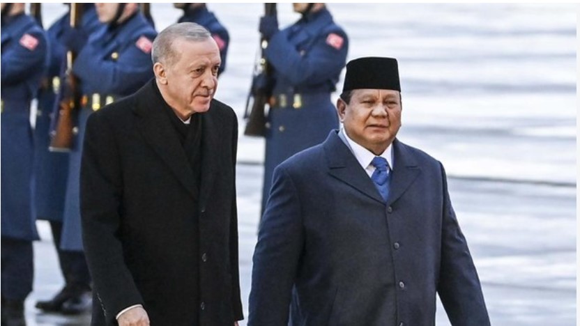 Erdogan Hubungi Prabowo, Hubungan Indonesia-Turki Makin Erat di Bidang Pertahanan dan Perdagangan