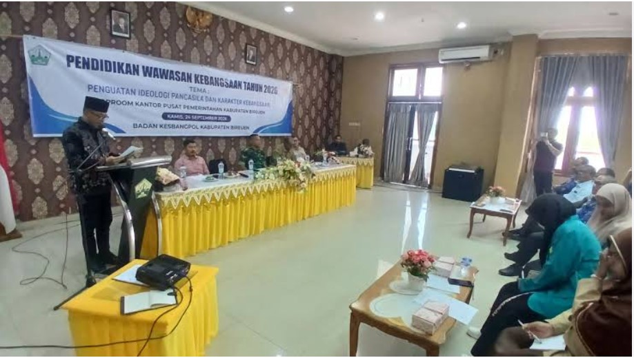 KESBANGPOL BIREUEN DORONG GENERASI MUDA PERKUAT NILAI PANCASILA DI TENGAH PERUBAHAN ZAMAN