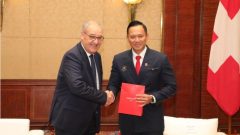 AHY Dorong Penguatan Kerja Sama Indonesia-Swiss untuk Perkuat Ketahanan Air dan Energi