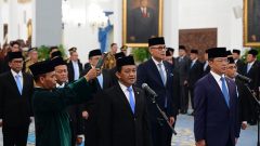 Resmi Dilantik, 10 Pejabat Baru Siap Perkuat Pelaksanaan Agenda Kabinet Merah Putih