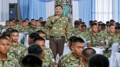 Yonif TP Jadi Penguat Pertahanan Perbatasan, Menhan Tegaskan Peran Ganda Prajurit