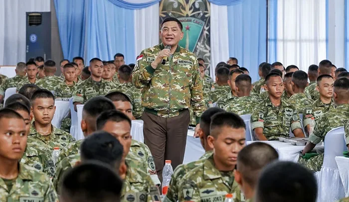 Yonif TP Jadi Penguat Pertahanan Perbatasan, Menhan Tegaskan Peran Ganda Prajurit