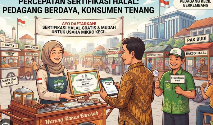 Sertifikasi Halal Mulai 18 Oktober, Pemerintah Diminta Lindungi Pedagang Kecil