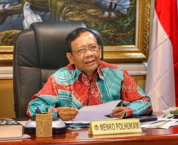 Mahfud MD, Mentri Polhukan 2023
