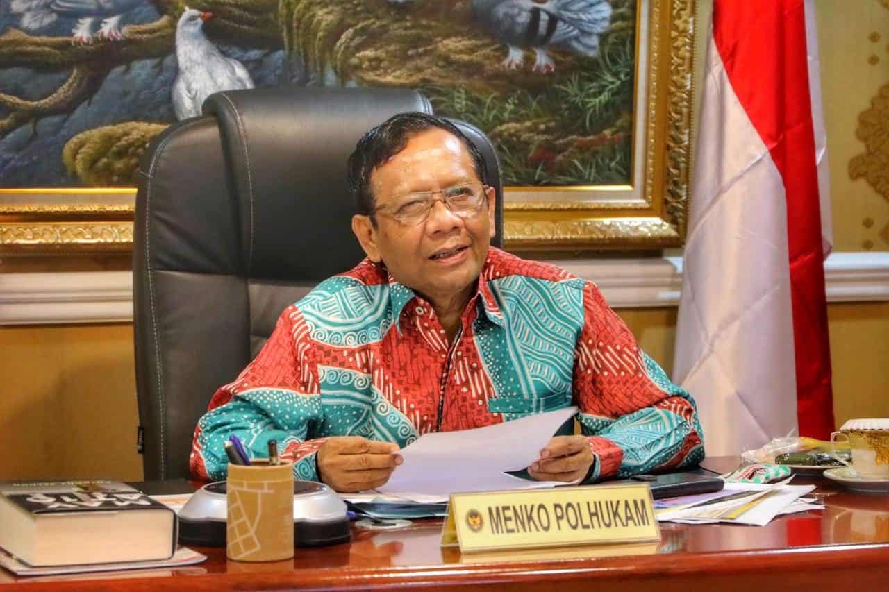 Mahfud MD, Mentri Polhukan 2023