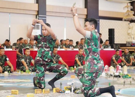 Kodam IX/Udayana gelar TFG di Aula Supardi, Makodam IX/Udayana, Denpasar, pada Senin (26/8)