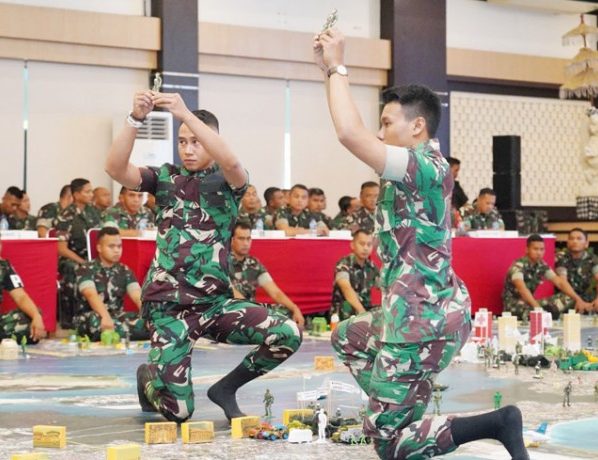 Kodam IX/Udayana gelar TFG di Aula Supardi, Makodam IX/Udayana, Denpasar, pada Senin (26/8)