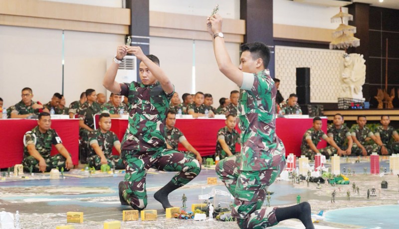 Kodam IX/Udayana gelar TFG di Aula Supardi, Makodam IX/Udayana, Denpasar, pada Senin (26/8)