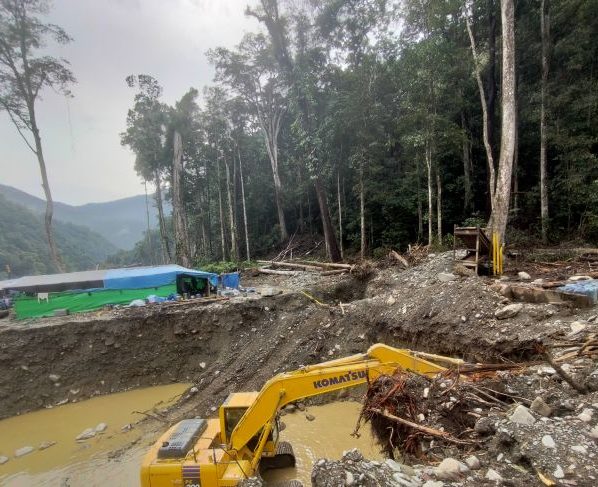 Tambang Emas ilegal di Manokwari