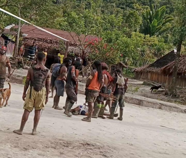 Dokumentasi OPM tembak mati aktifis TRWP di Yahukimo tahun 2024-12-27