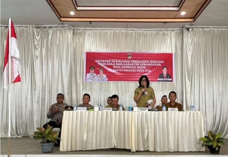Pemkab Minahasa Perkuat Pancasila, Bentengi Generasi Muda dari Intoleransi dan Narkoba